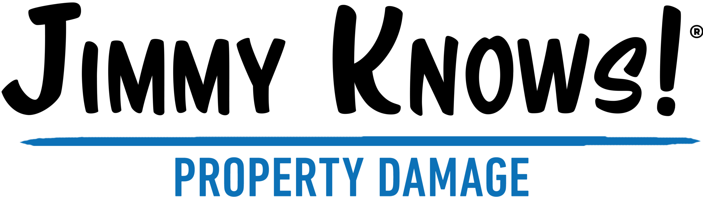 Jimmy Knows Property Damage Logo